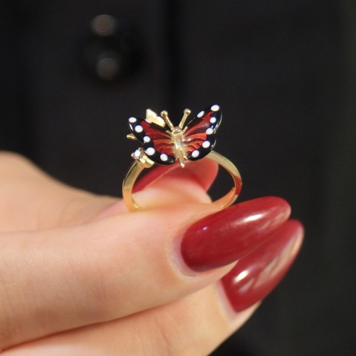 ROBERTO BRAVO MONARCH BUTTERFLY YÜZÜK A046916 ROBERTO BRAVO MONARCH BUTTERFLY YÜZÜK A046916