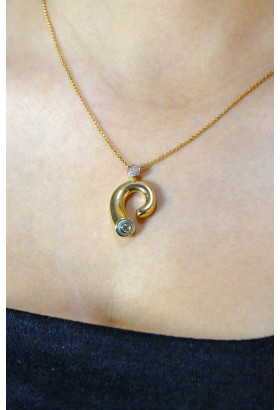 ÖZEL TASARIM KOLYE 14 AYAR A047582