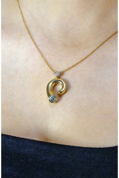 ÖZEL TASARIM KOLYE 14 AYAR A047582