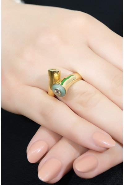 FANTAZİ YÜZÜK 14 AYAR A047592