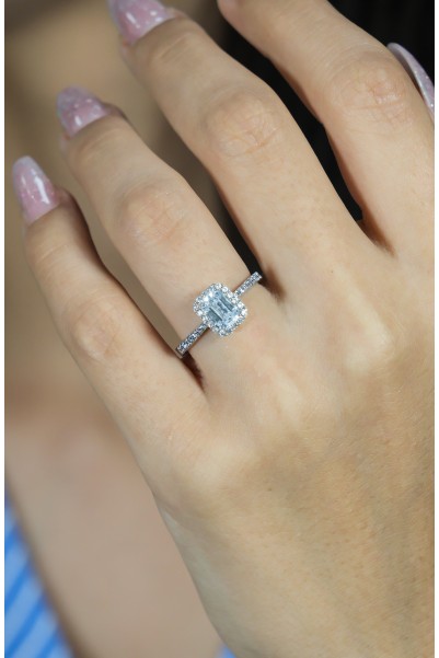 BAGET YÜZÜK 14 AYAR A048212