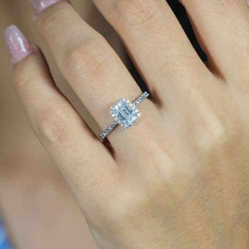 BAGET YÜZÜK 14 AYAR A048212