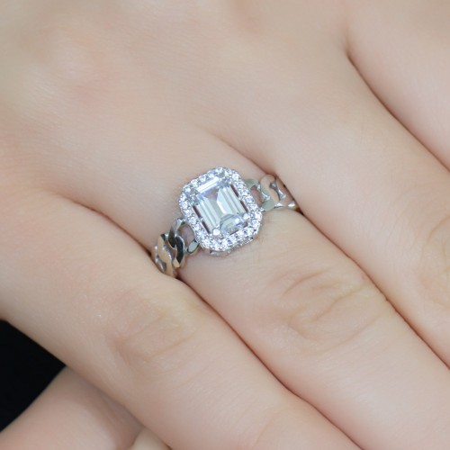 BAGET YÜZÜK 14 AYAR A048216 BAGET YÜZÜK 14 AYAR A048216