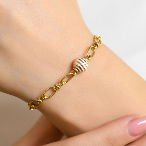 MİNELİ BİLEKLİK 14 AYAR A048422 MİNELİ BİLEKLİK 14 AYAR A048422