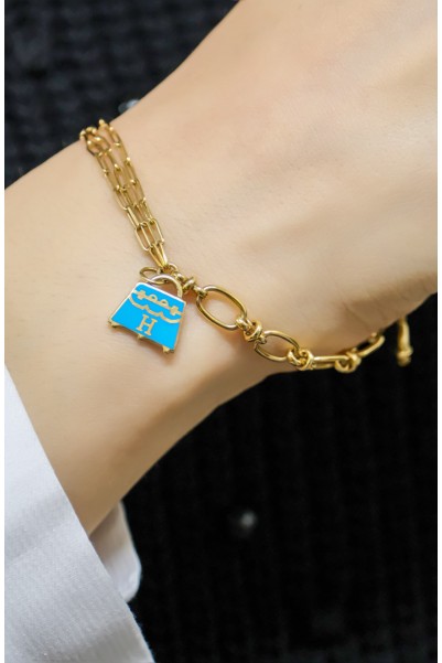 SALLANTILI ÇANTA BİLEKLİK 14 AYAR A048873 SALLANTILI ÇANTA BİLEKLİK 14 AYAR A048873