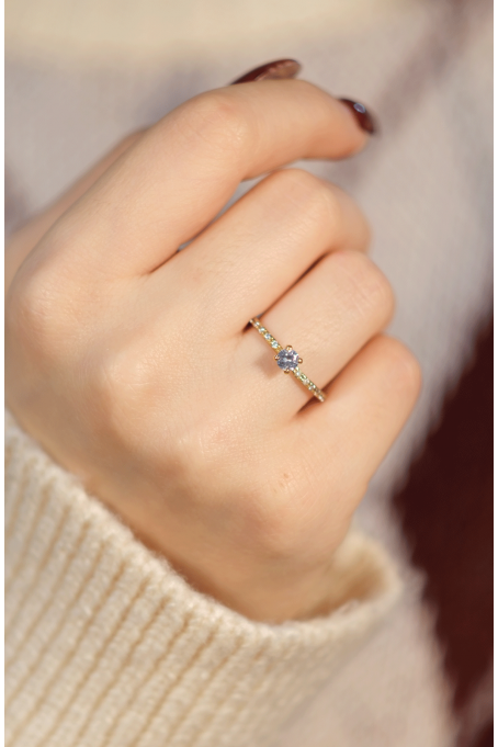 TEKTAŞ YÜZÜK 22 AYAR A049293