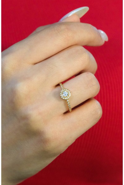 BAGET YÜZÜK 22 AYAR A049295