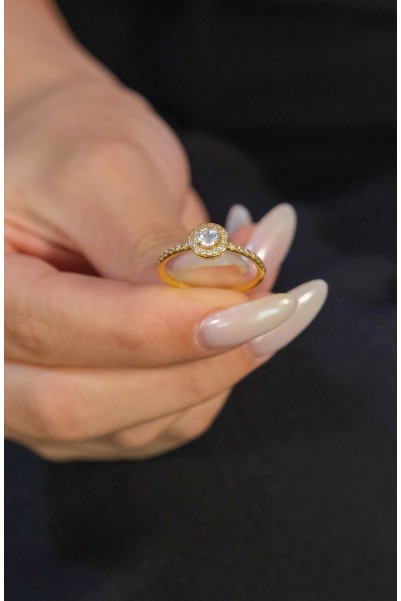 BAGET YÜZÜK 22 AYAR A049295