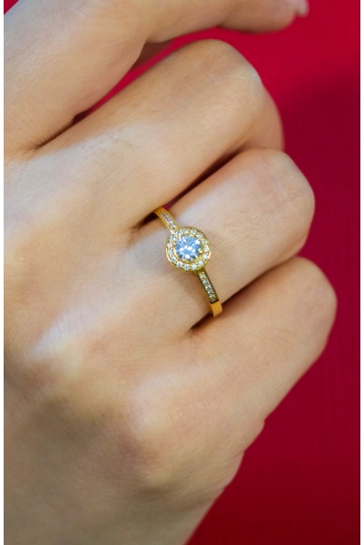 BAGET YÜZÜK 22 AYAR A049309