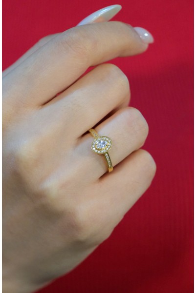 BAGET YÜZÜK 22 AYAR A049325