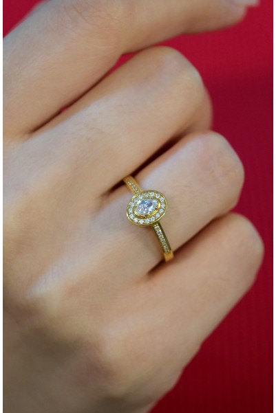 BAGET YÜZÜK 22 AYAR A049325