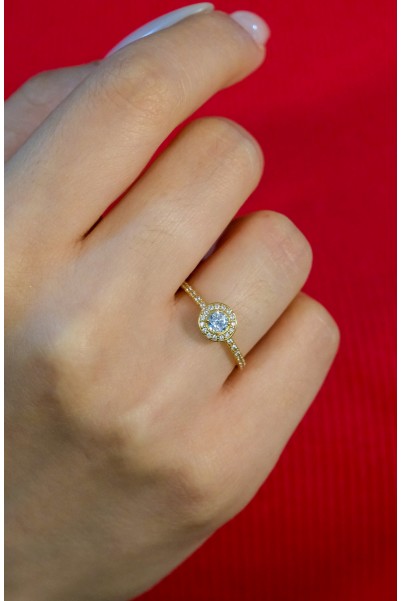 BAGET YÜZÜK 22 AYAR A049342