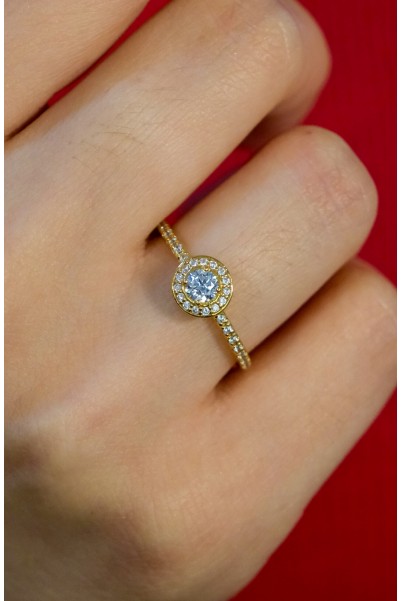 BAGET YÜZÜK 22 AYAR A049342