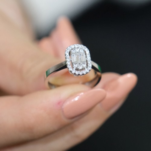 BAGET YÜZÜK 14 AYAR A049376 BAGET YÜZÜK 14 AYAR A049376