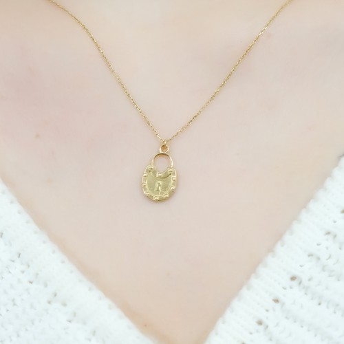 KİLİT KOLYE 14 AYAR A049380 KİLİT KOLYE 14 AYAR A049380