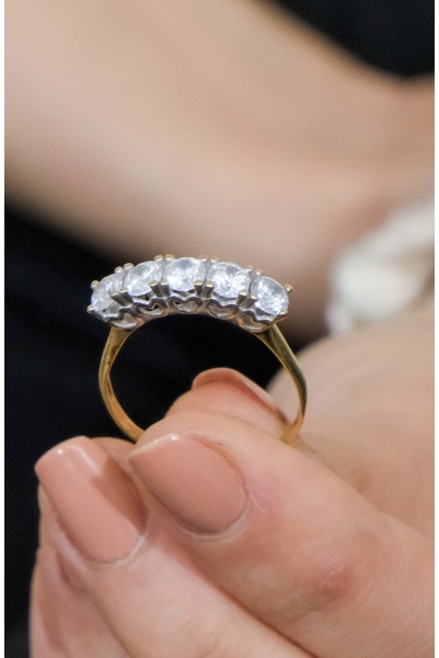 BEŞTAŞ YÜZÜK 14 AYAR A049493 BEŞTAŞ YÜZÜK 14 AYAR A049493