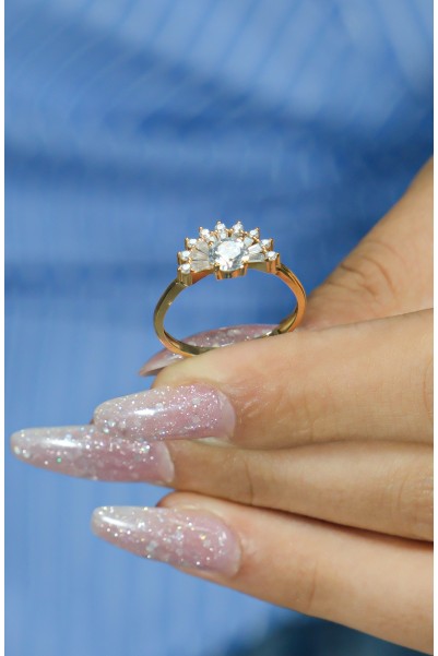 FANTAZİ YÜZÜK 14 AYAR A049495