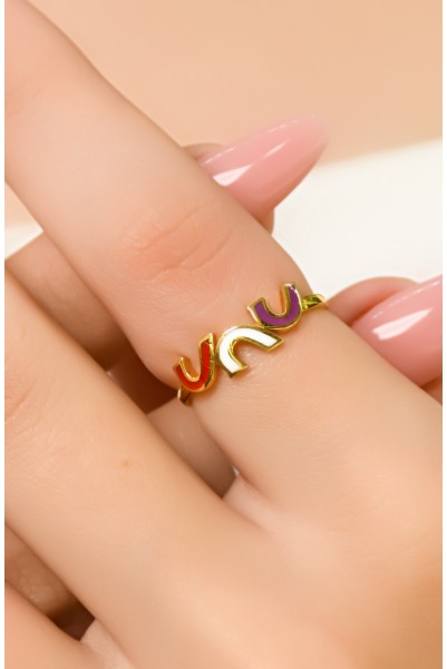 MİNELİ EKLEM YÜZÜK 22 AYAR A049514