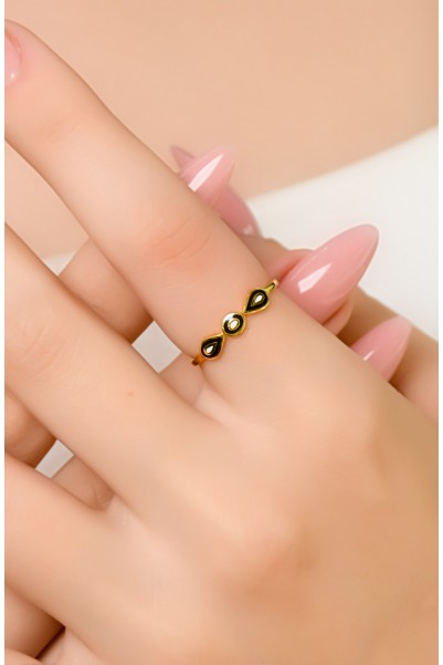 MİNELİ TASARIM YÜZÜK 22 AYAR A049529