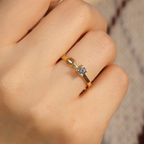 TEKTAŞ YÜZÜK 22 AYAR A049547