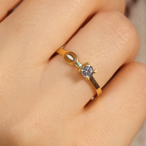 TEKTAŞ YÜZÜK 22 AYAR A049547