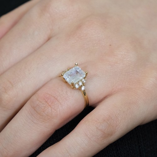 BAGET YÜZÜK 14 AYAR A050325 BAGET YÜZÜK 14 AYAR A050325