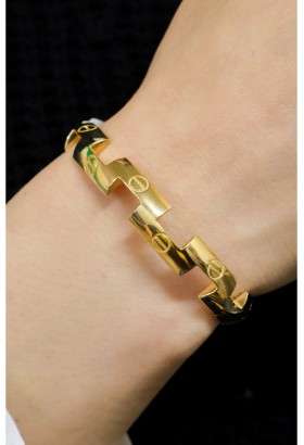 ZİGZAG KELEPÇE 14 AYAR A051040 ZİGZAG KELEPÇE 14 AYAR A051040