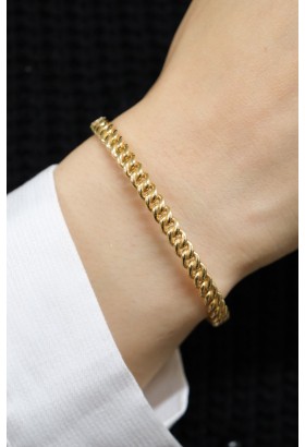 KUYU ZİNCİR MODEL KELEPÇE 14 AYAR A051610 KUYU ZİNCİR MODEL KELEPÇE 14 AYAR A051610