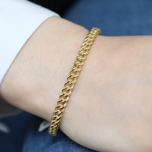 KUYU ZİNCİR MODEL KELEPÇE 14 AYAR A051610 KUYU ZİNCİR MODEL KELEPÇE 14 AYAR A051610