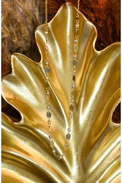 DORİKALI ZİNCİR KOLYE 14 AYAR A051695