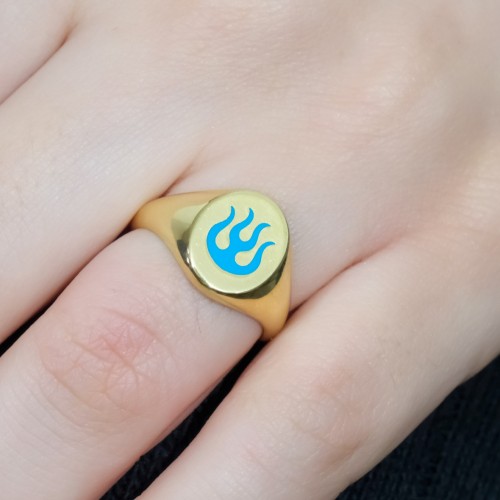 ALEV MOTİFLİ YÜZÜK 14 AYAR A051702 ALEV MOTİFLİ YÜZÜK 14 AYAR A051702