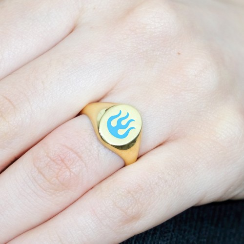 ALEV MOTİFLİ YÜZÜK 14 AYAR A051702 ALEV MOTİFLİ YÜZÜK 14 AYAR A051702