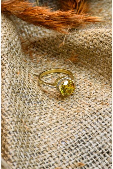 ÜÇTAŞ YÜZÜK 14 AYAR A051706 ÜÇTAŞ YÜZÜK 14 AYAR A051706