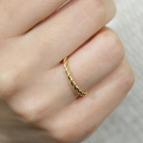 BURGU YÜZÜK 14 AYAR A052089 BURGU YÜZÜK 14 AYAR A052089