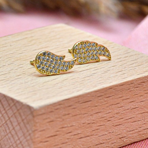 YAPRAK MODEL KÜPE 14 AYAR A052223 YAPRAK MODEL KÜPE 14 AYAR A052223