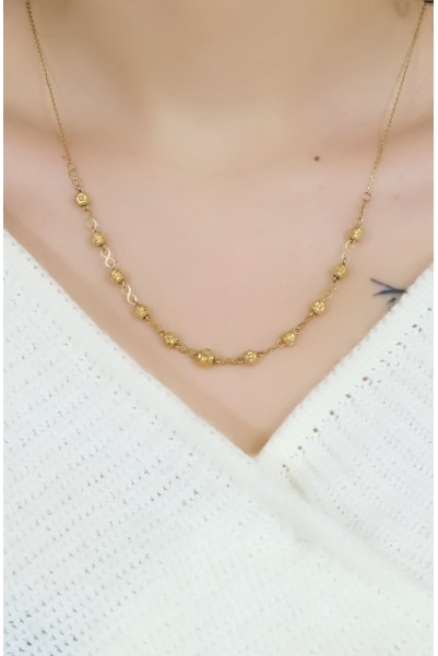 SONSUZLUK DORİKA KOLYE 14 AYAR A052289 SONSUZLUK DORİKA KOLYE 14 AYAR A052289