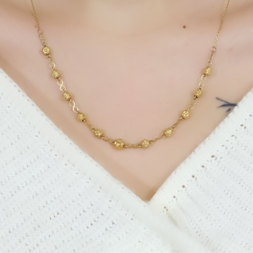 SONSUZLUK DORİKA KOLYE 14 AYAR A052289 SONSUZLUK DORİKA KOLYE 14 AYAR A052289