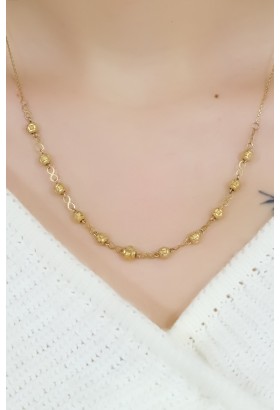 SONSUZLUK DORİKA KOLYE 14 AYAR A052289 SONSUZLUK DORİKA KOLYE 14 AYAR A052289