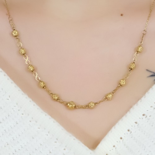 SONSUZLUK DORİKA KOLYE 14 AYAR A052289 SONSUZLUK DORİKA KOLYE 14 AYAR A052289