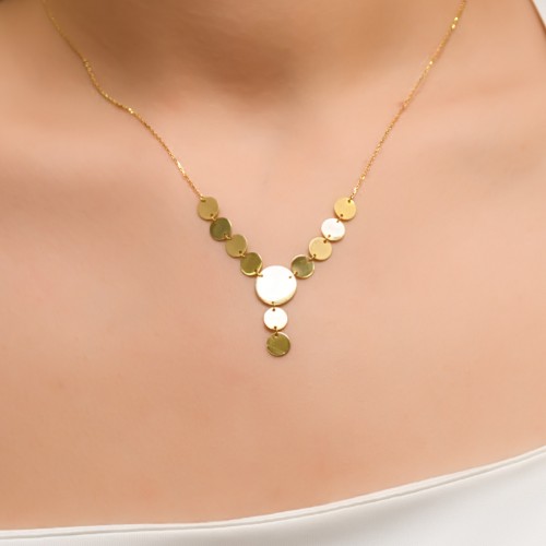 PULLU KOLYE 14 AYAR A052290 PULLU KOLYE 14 AYAR A052290