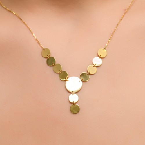 PULLU KOLYE 14 AYAR A052290 PULLU KOLYE 14 AYAR A052290