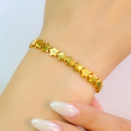 YILDIZ TASARIM BİLEKLİK 22 AYAR A052449 YILDIZ TASARIM BİLEKLİK 22 AYAR A052449