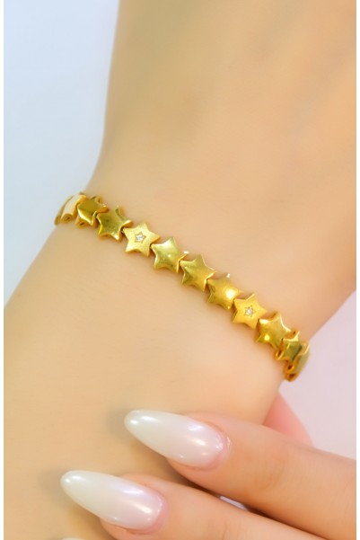 YILDIZ TASARIM BİLEKLİK 22 AYAR A052449