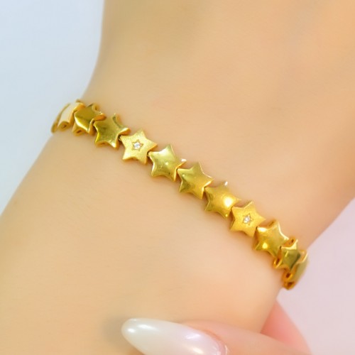 YILDIZ TASARIM BİLEKLİK 22 AYAR A052449 YILDIZ TASARIM BİLEKLİK 22 AYAR A052449