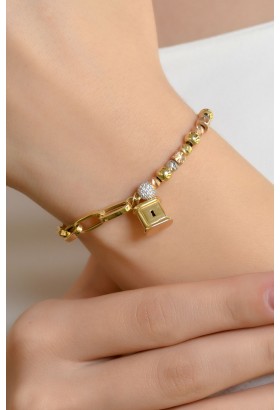 MODERN TARZ BİLEKLİK 14 AYAR A052637