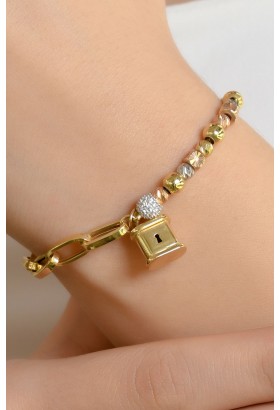 MODERN TARZ BİLEKLİK 14 AYAR A052637