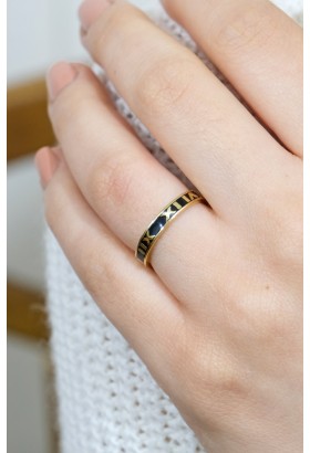 ROMA RAKAMLI YÜZÜK 14 AYAR A052644