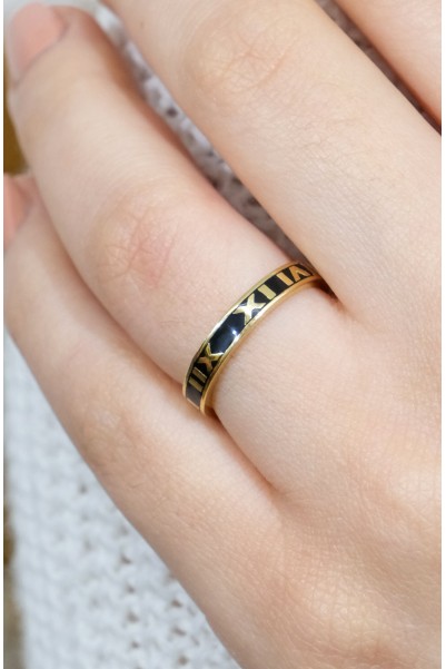 ROMA RAKAMLI YÜZÜK 14 AYAR A052644 ROMA RAKAMLI YÜZÜK 14 AYAR A052644