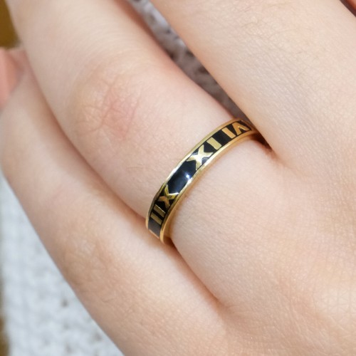 ROMA RAKAMLI YÜZÜK 14 AYAR A052644 ROMA RAKAMLI YÜZÜK 14 AYAR A052644