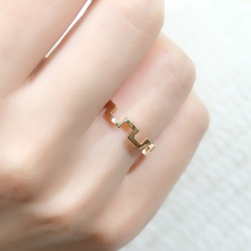 ZİGZAG YÜZÜK 14 AYAR A053274 ZİGZAG YÜZÜK 14 AYAR A053274